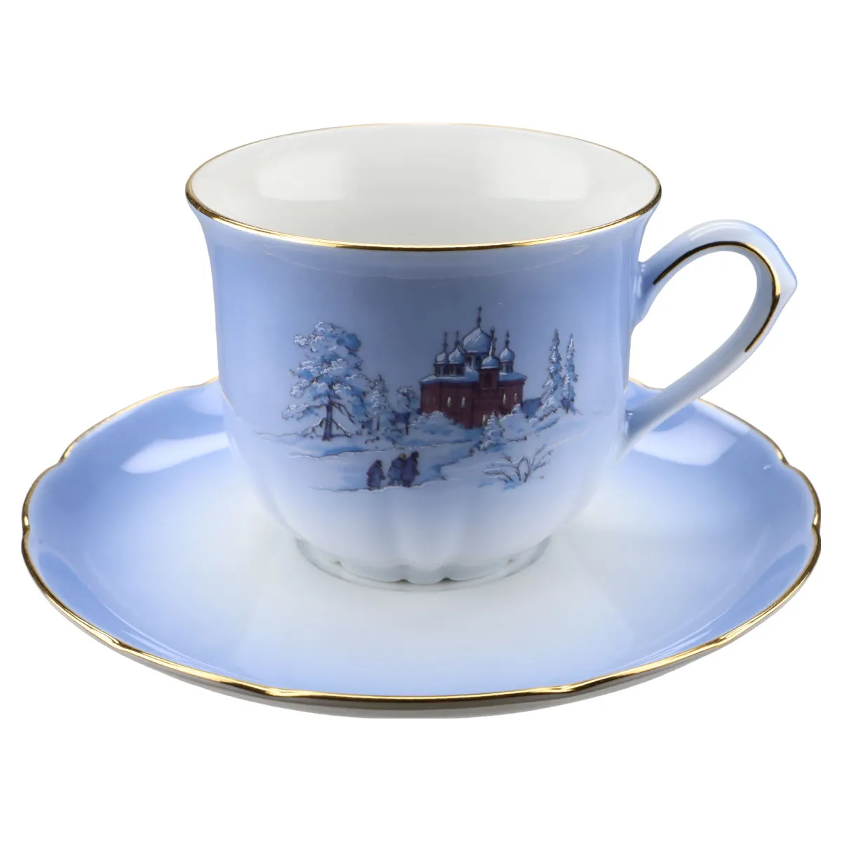 Kaffeetasse mit Untere - Dekor L - Christineholm Wintertraum Exclusive Edition