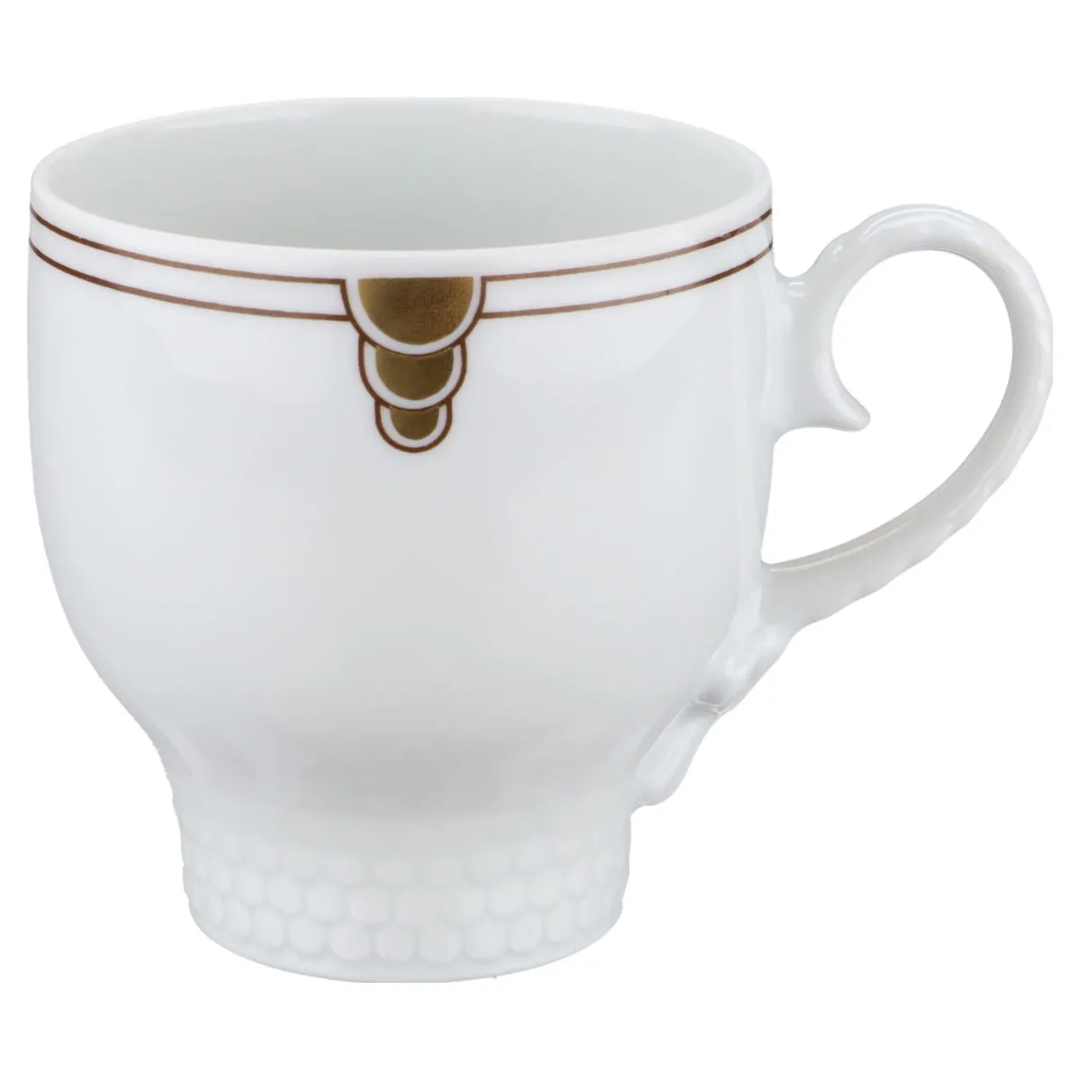 Kaffeetasse - Friesland / Melitta Jadeborg Goldplättchen