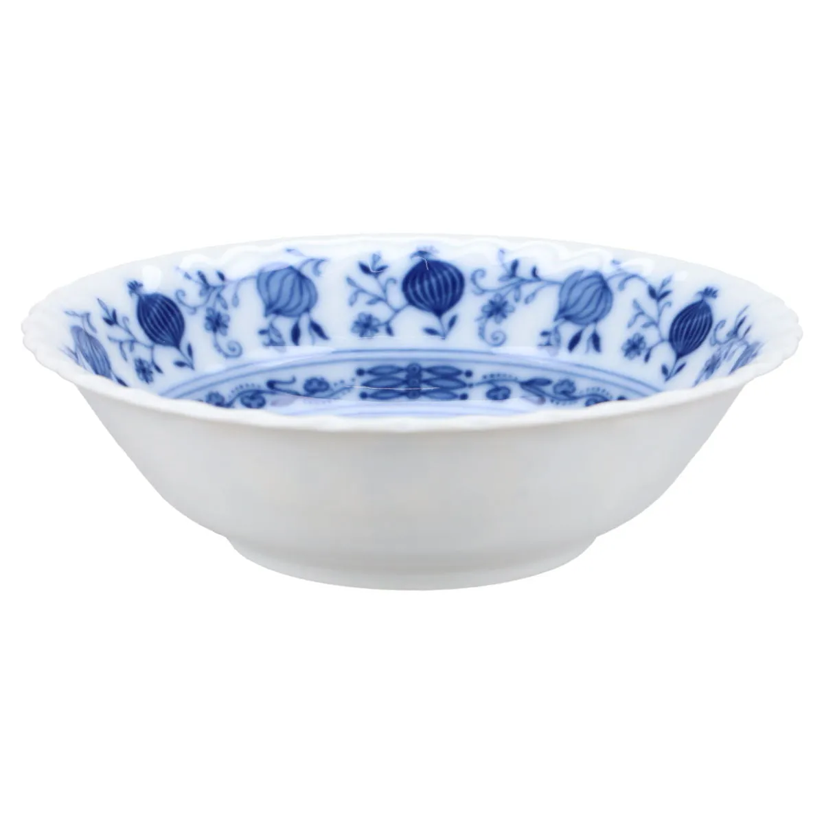 Dessertschale - Royal Tettau Drache-Modell Echt Kobalt Zwiebelmuster