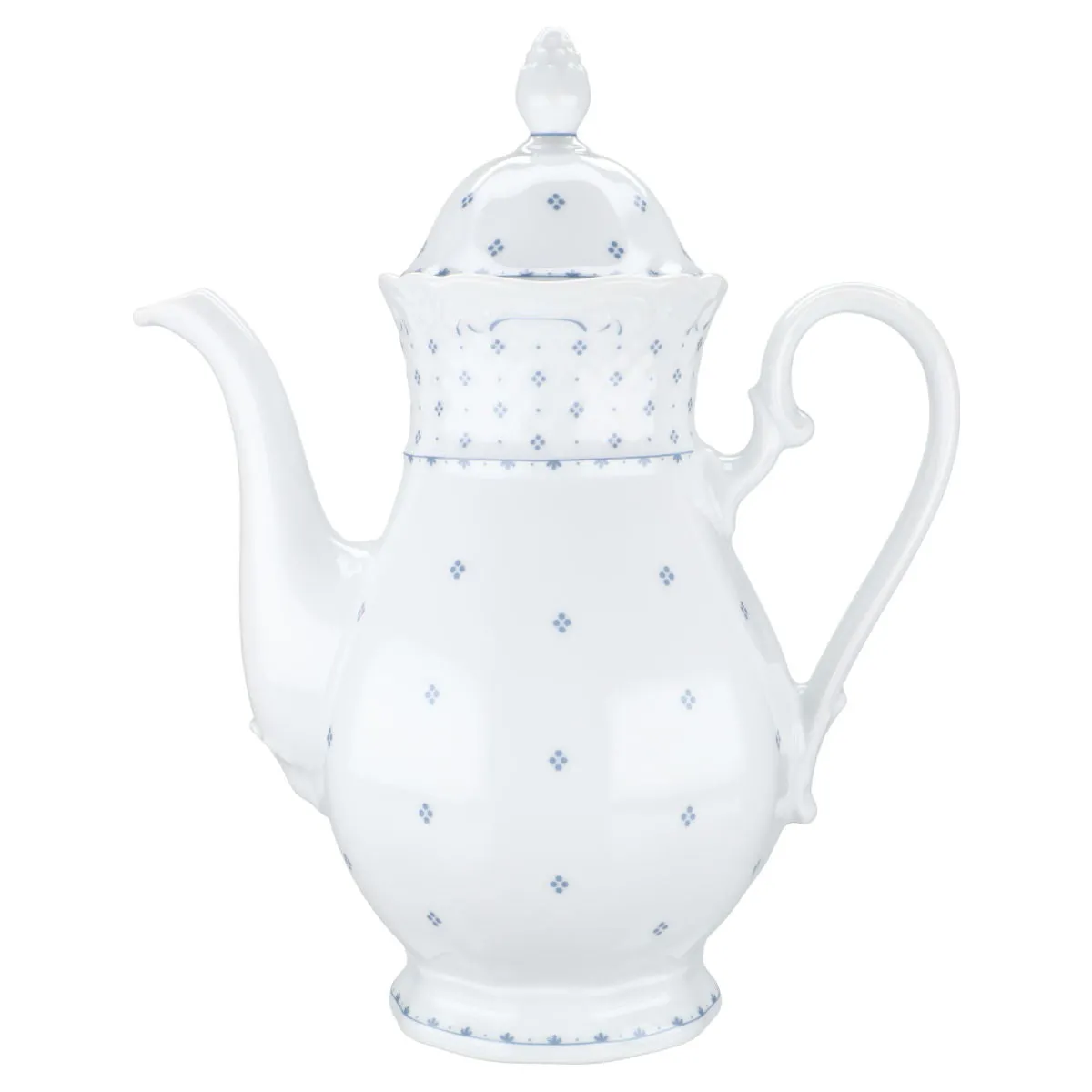 Kaffeekanne - Eschenbach La Reine - Form 800 blaue Punkte
