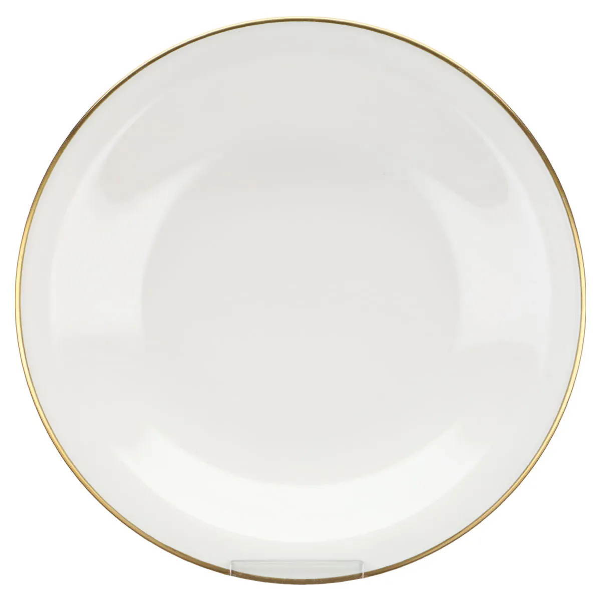 Suppenteller mit kurzer Fahne - Fürstenberg Form 650 Goldrand 0456