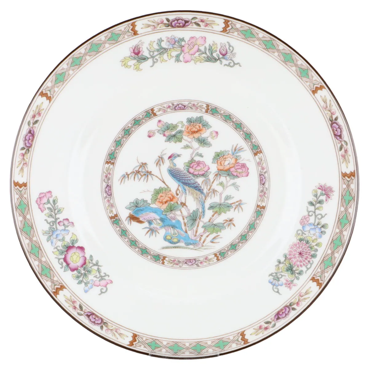 Kuchenteller - Wedgwood Kutani Crane