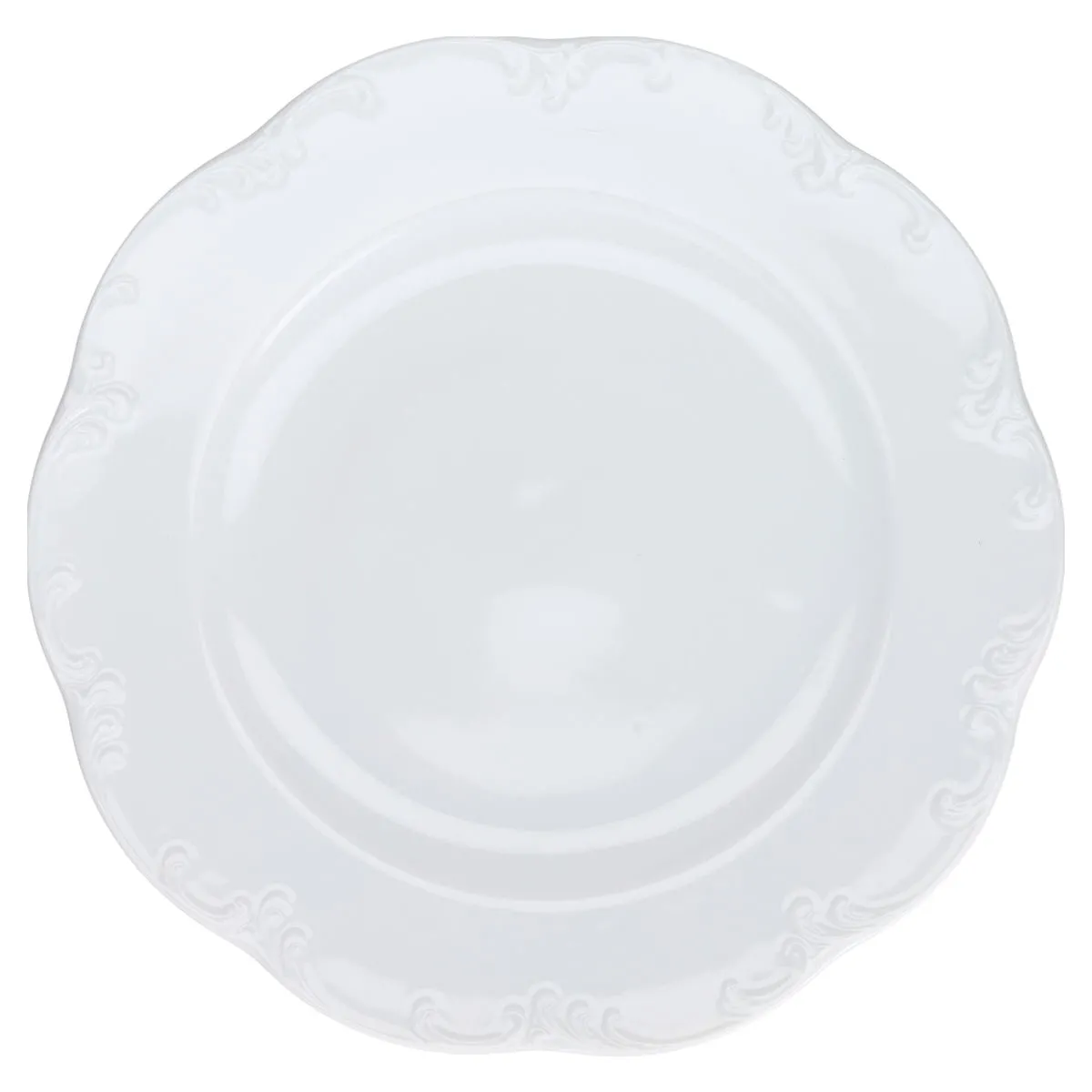 Brotteller - Rosenthal Monbijou weiß