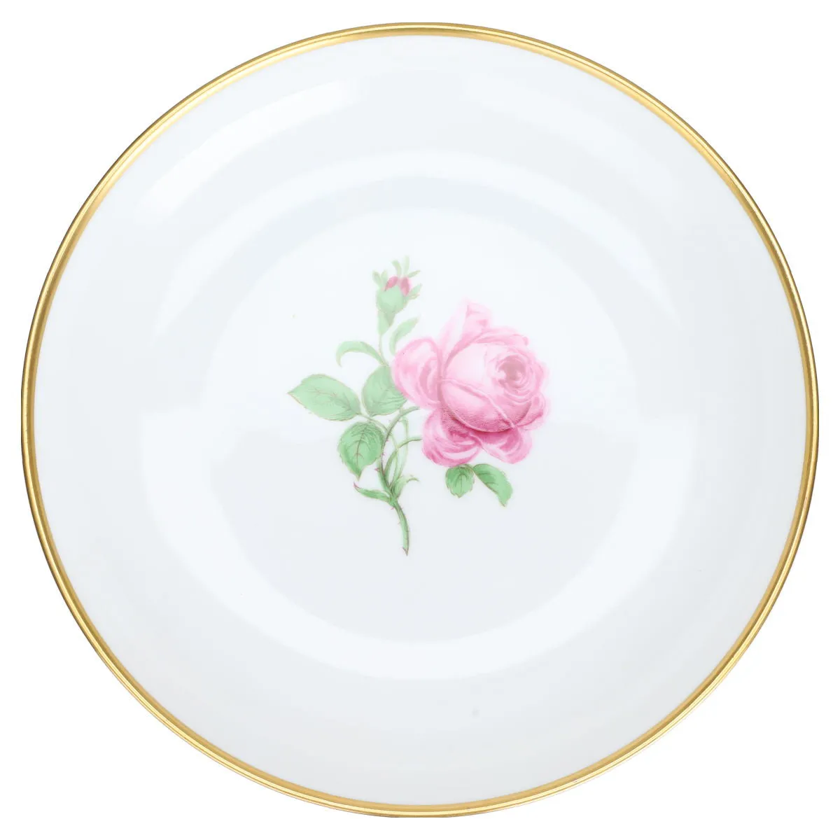 Gebäckschale - Fürstenberg Alt Fürstenberg Rote Rose 02171