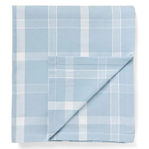 LEXINGTON Tischdecke Kariert Checked Oxford Blau (150x250cm)