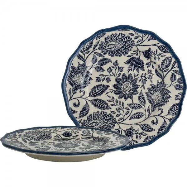 Laura Ashley Frühstücksteller Hedingham Blue (21cm) (2-teilig)