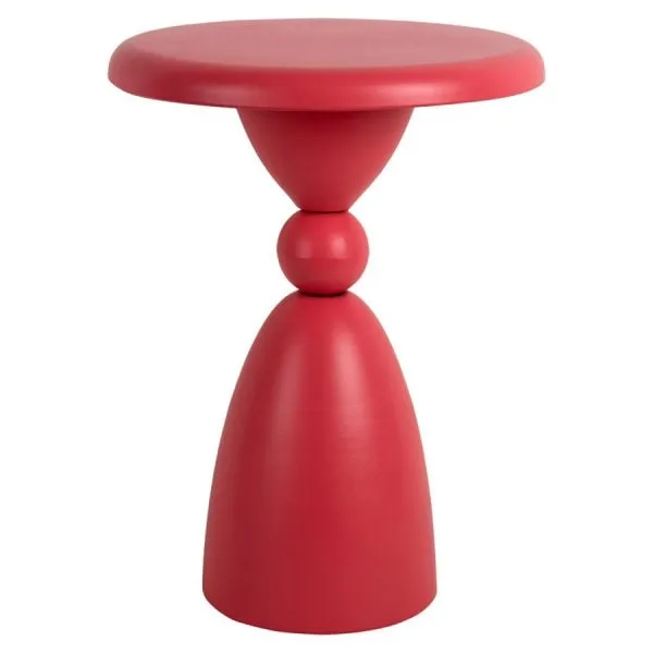 Leitmotiv Beistelltisch Side Table Folly Outdoor Scarlet Red