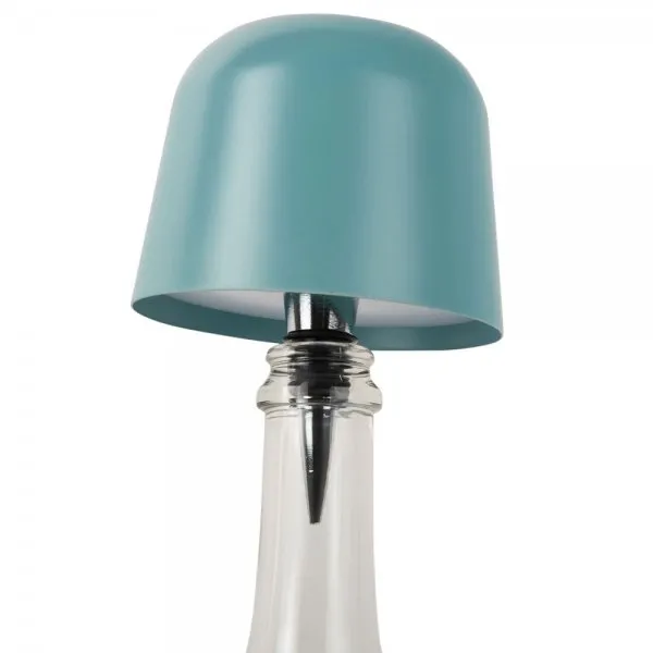Leitmotiv portable LED Lampe für Flaschen Bottle Lamp Cone Hat Classic Blue