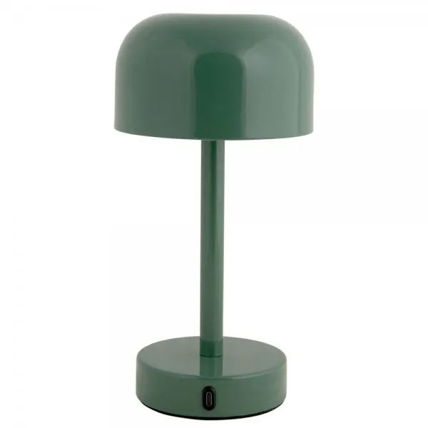 Leitmotiv portable Tischlampe James LED Jungle Green