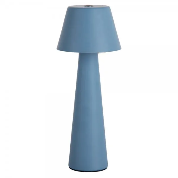 Leitmotiv portable Tischlampe Mini Cone LED Classic Blue