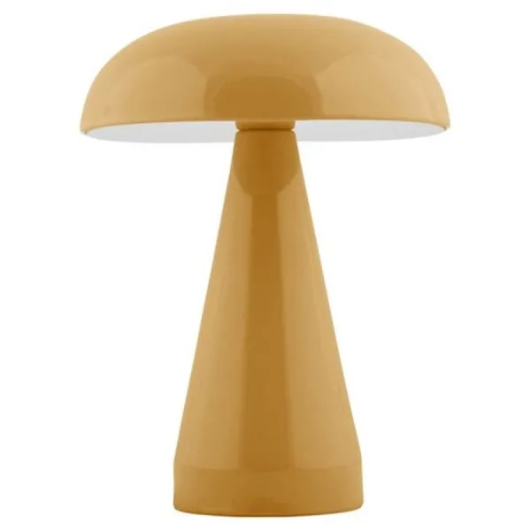 Leitmotiv portable Tischlampe Rachel LED Ochre Yellow