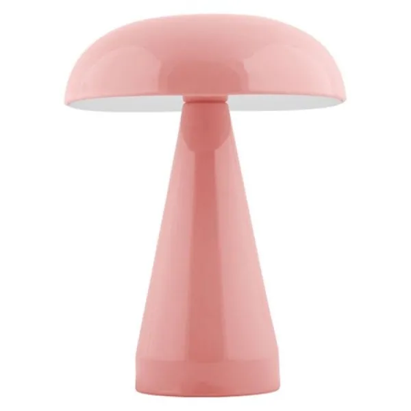 Leitmotiv portable Tischlampe Rachel LED Rose Tan