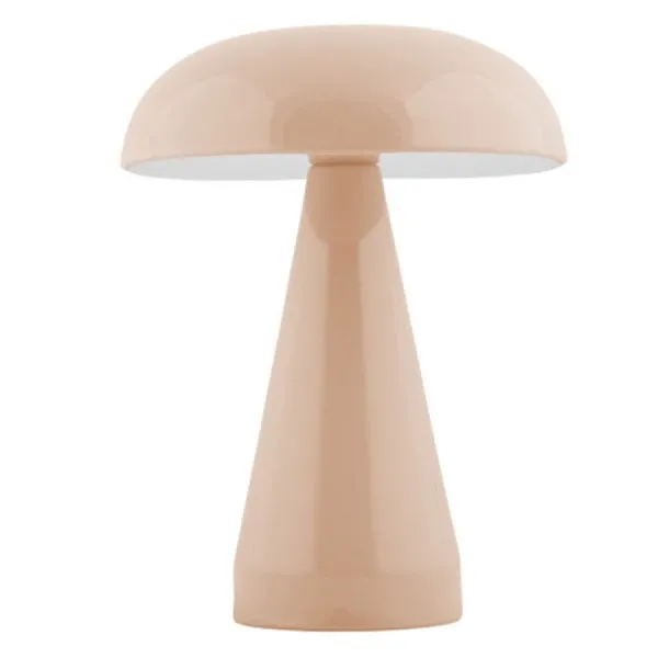 Leitmotiv portable Tischlampe Rachel LED Soft Brown