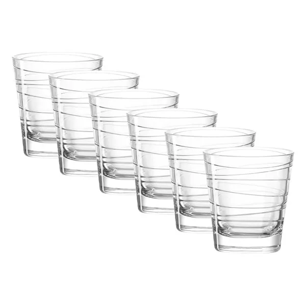 Leonardo Becher Set Vario Struttura Klar (Klein) (6-teilig)