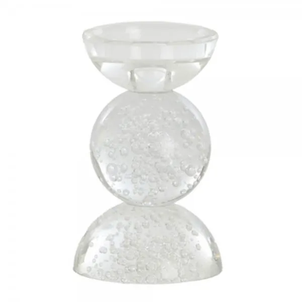 Light & Living Kerzenleuchter Itinga Glas Klar (15,5cm)