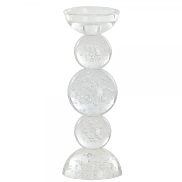 Light & Living Kerzenleuchter Itinga Glas Klar (26,5cm)