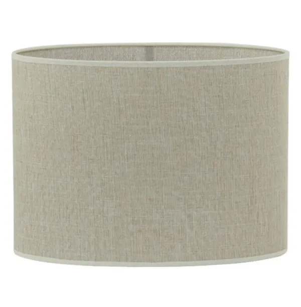 Light & Living Lampenschirm Breska Pearl White Oval (30x15x25cm)