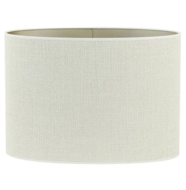Light & Living Lampenschirm Oval Saverna Egg White (45x21x32cm)