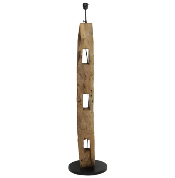 Light & Living Stehlampe Karlovo Holz (137-144cm)