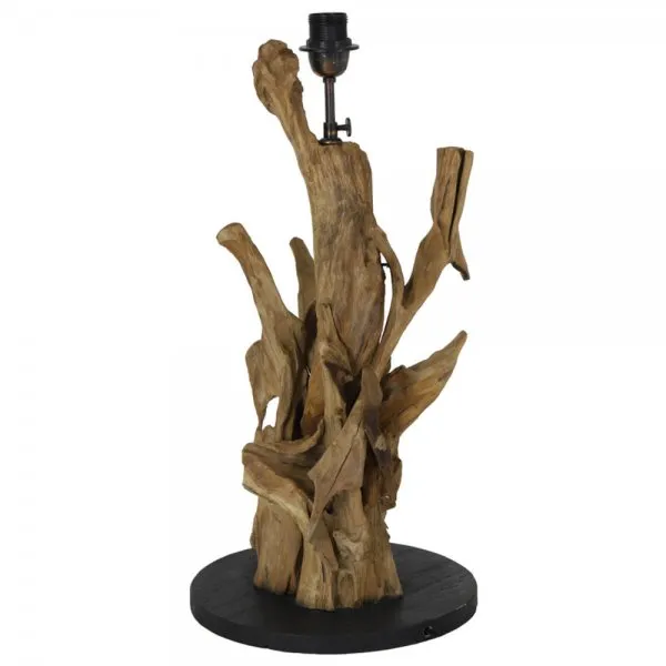 Light & Living Tischlampe Lampenfuß Arbanasi Treibholz (63-75cm)