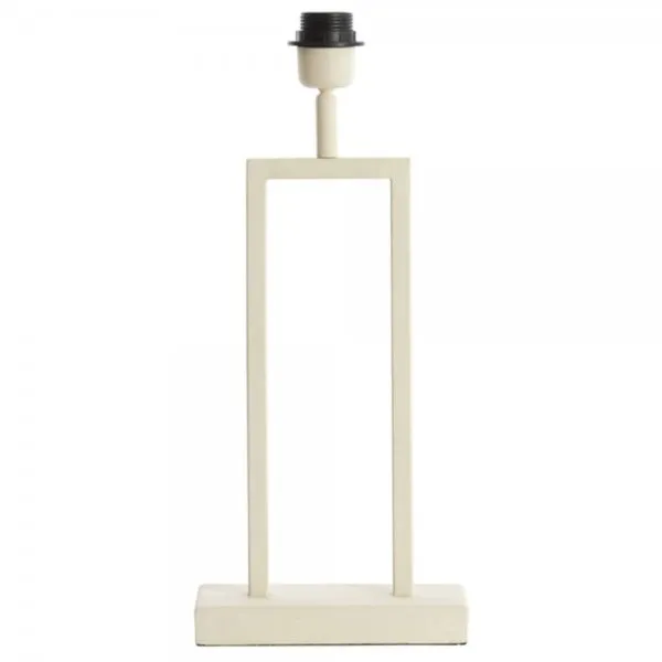 Light & Living Tischlampe Lampenfuß Shiva Cream (41cm)