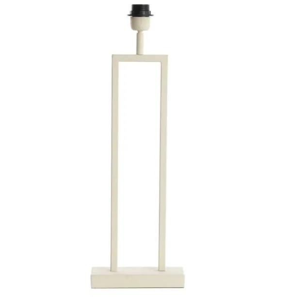 Light & Living Tischlampe Lampenfuß Shiva Cream (55cm)