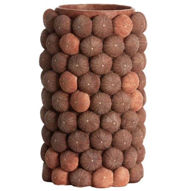 Light & Living Vase mit Seeigeln Sea Urchin Coralle (40cm)