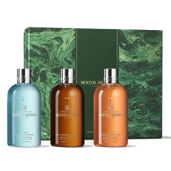 MOLTON BROWN Body Care Geschenkset Woody & Aromatic (3-teilig)