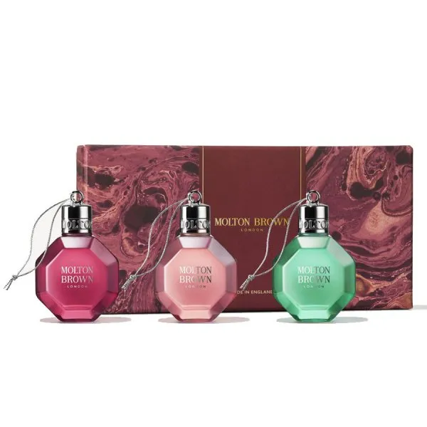 MOLTON BROWN Duschgel Geschenkset Festive Bauble (3-teilig)