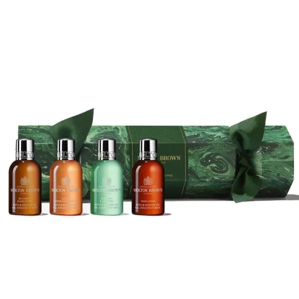 MOLTON BROWN Duschgel Geschenkset Xmas-Cracker Woody & Aromatic (200ml)