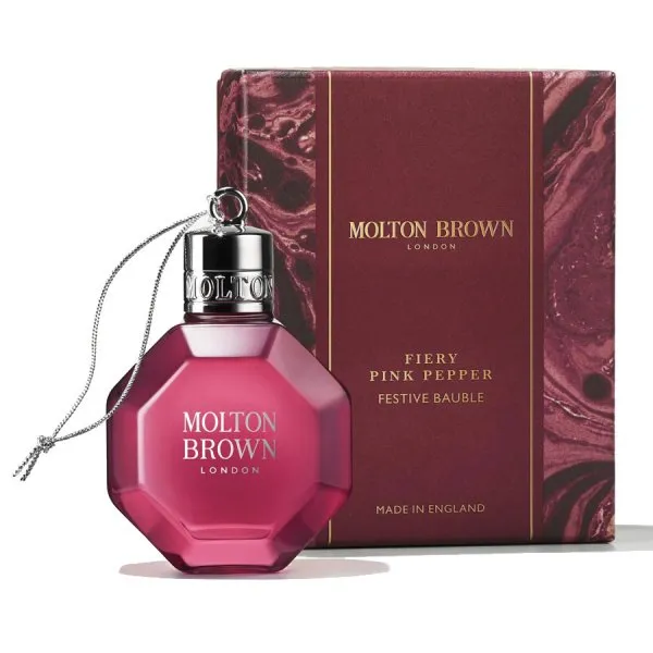 MOLTON BROWN Duschgel Xmas Festive Bauble Fiery Pink Pepper (75ml)