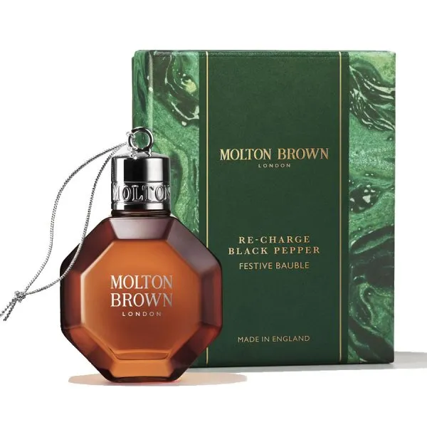 MOLTON BROWN Duschgel Xmas Festive Bauble Re-charge Black Pepper (75ml)