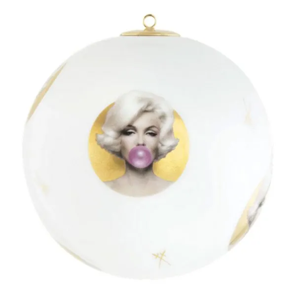 Meissen Christbaumkugel Legends Blowing Bubbles Marylin