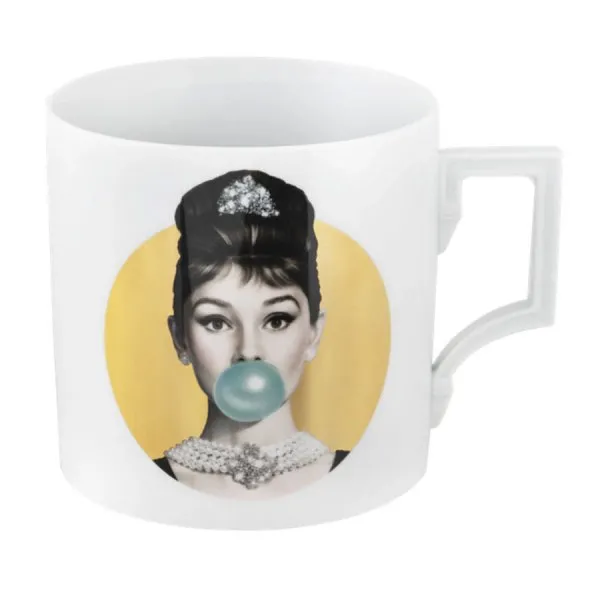 Meissen Henkelbecher Berlin Legends blowing Bubbles Audrey Gold (500ml)