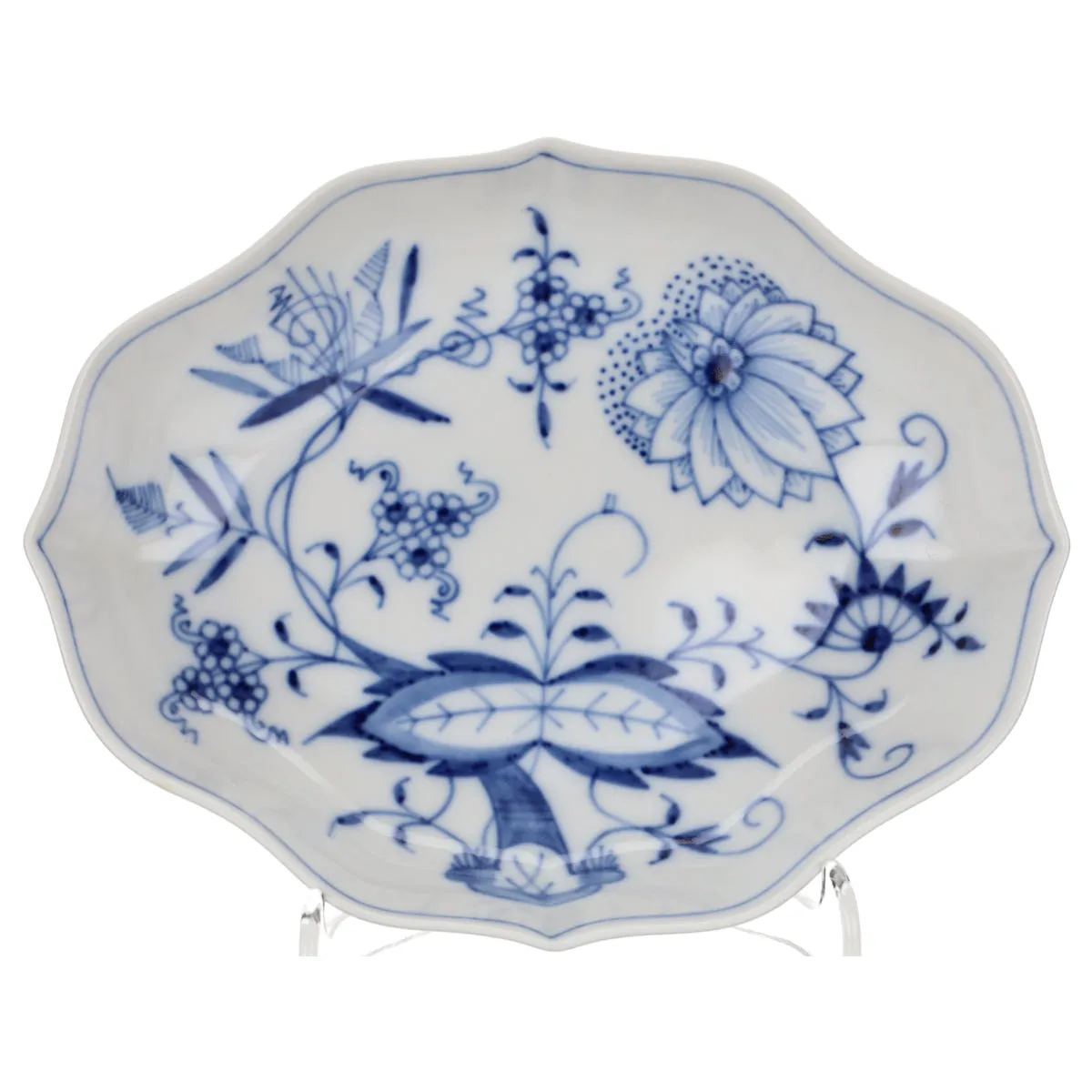 Beilagenschale klein Salinoschale I.Wahl - Meissen Zwiebelmuster