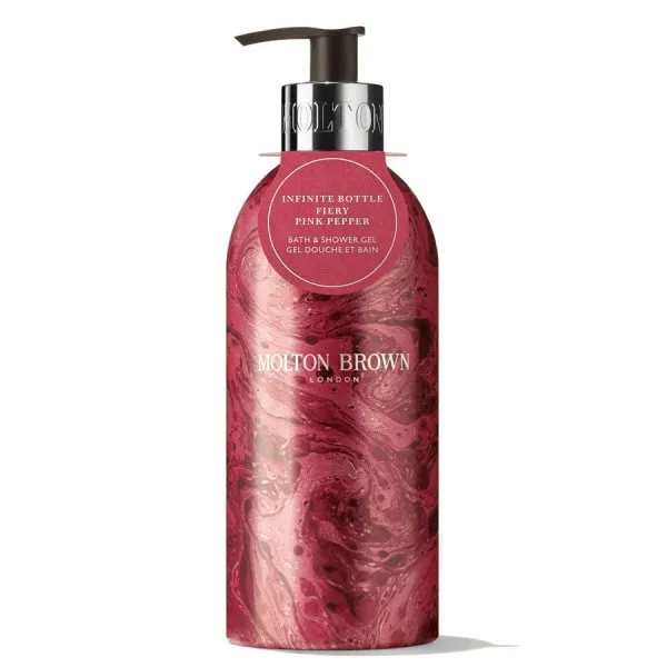 Molton Brown Body Wash Duschgel Fiery Pink Pepper Infinite Bottle (400ml)