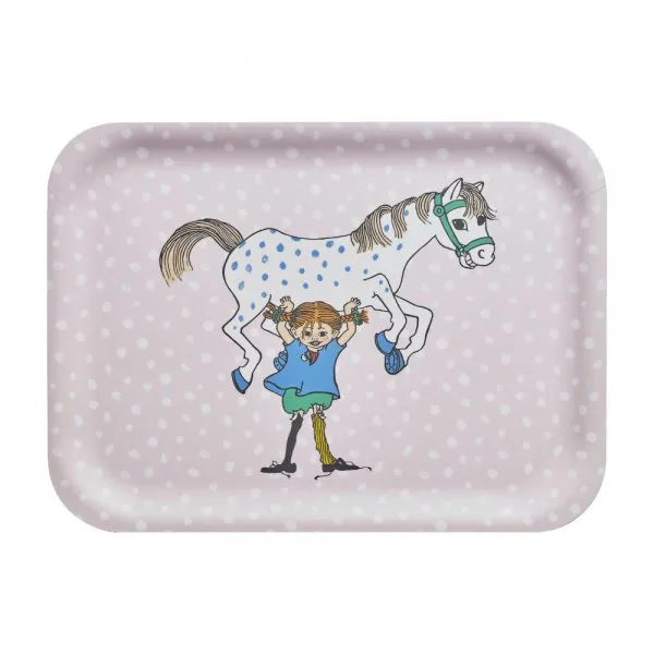 Muurla Tablett Pippi Langstrumpf And The Horse (27x20 cm)
