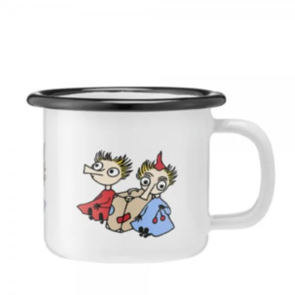 Muurla Tasse Mumins Thingumy and Bob Weiß (150 ml)