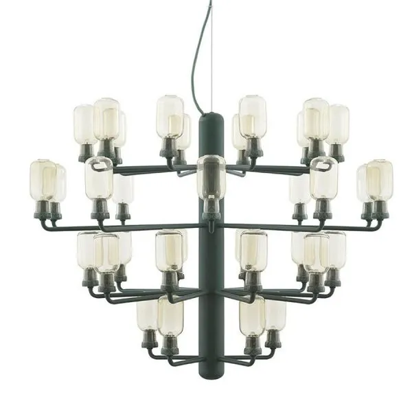Normann Copenhagen Kronleuchter Amp Chandelier Gold Green (85cm)