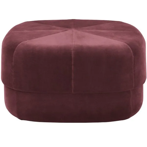 Normann Copenhagen Pouf Circus Dark Red (L)