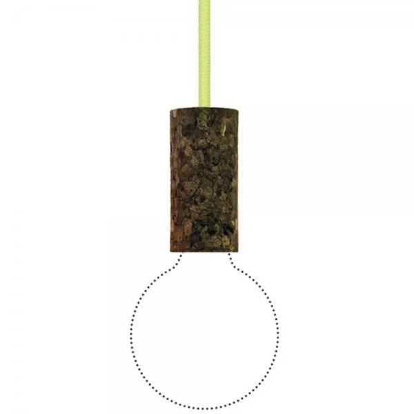 Nud Collection Pendelleuchte Cork Soil Celery Green