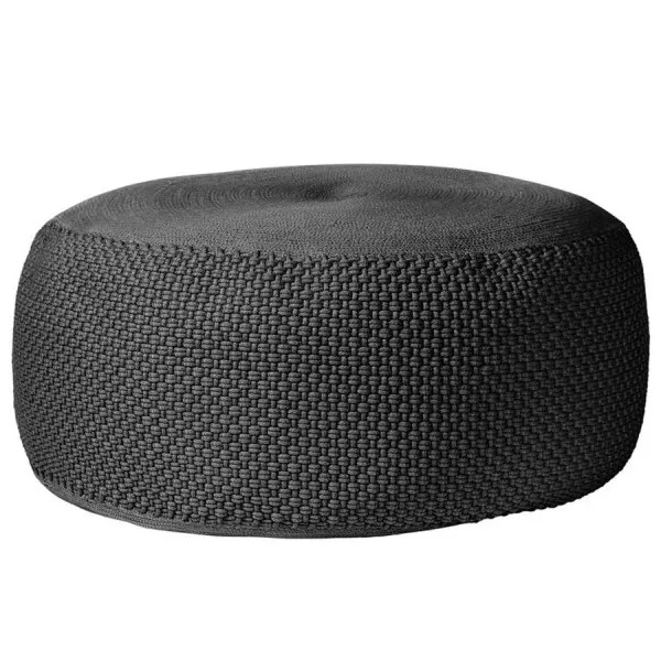 PAD Pouf Hocker UNI Schwarz (95x40cm)