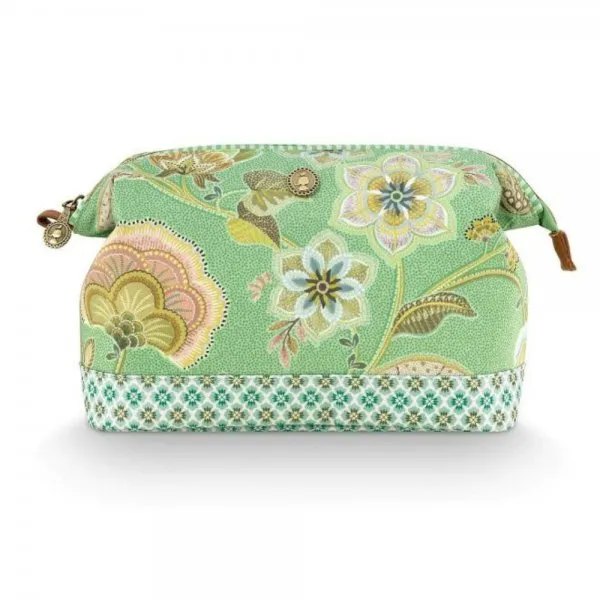 Pip Studio Kosmetiktasche Purse Cooper Matata Green (L)