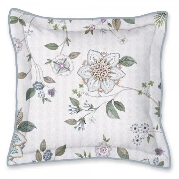 Pip Studio Zierkissen Quadratisch Flores Bailando Square Off-White (45x45cm)