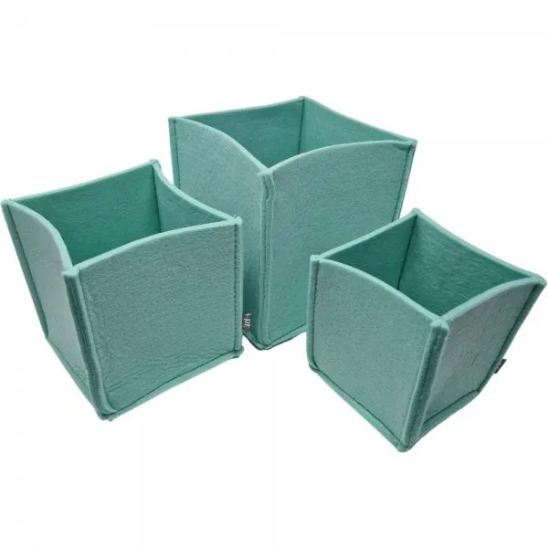 Present Time Aufbewahrungsboxen Mellow Felted (3-teilig)
