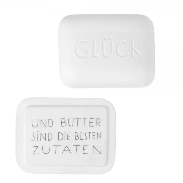 Räder Design Butterdose Guten Morgen Glück (Groß)