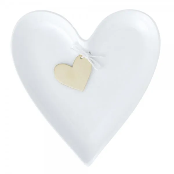 Räder Design Herzteller Goldherz (12x11,5x1,6 cm)