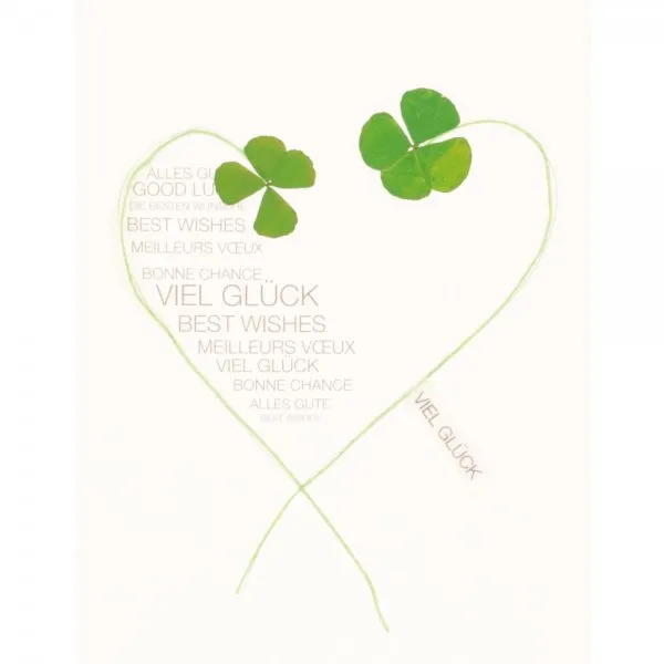 Räder Design Karte Glückwunschkarte Viel Glück