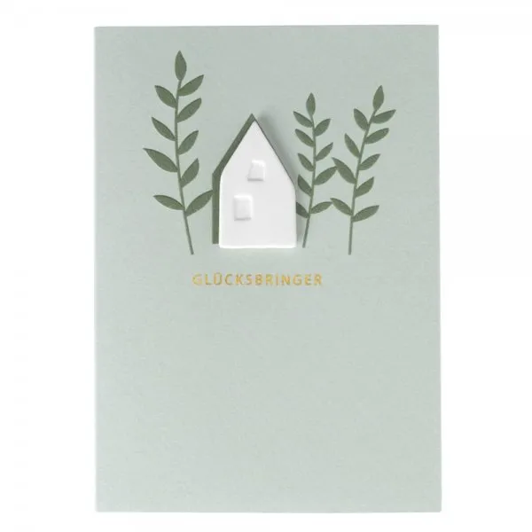 Räder Design Karte Porzellankarte Glücksbringer