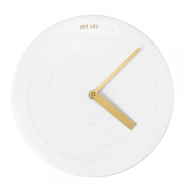 Räder Design Wanduhr Die Zeit Loslassen